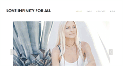 Desktop Screenshot of loveinfinityforall.com